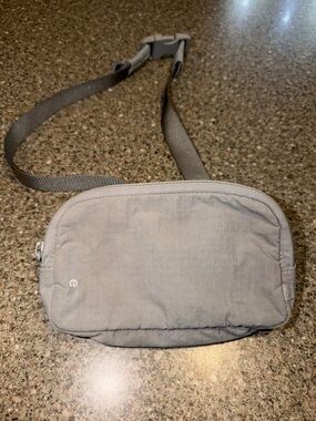 lululemon Gray Lightweight Belt Bag